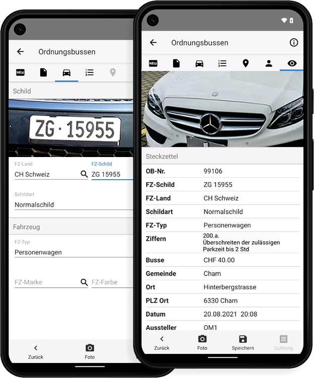 om FrontRecord Bussenerfassung