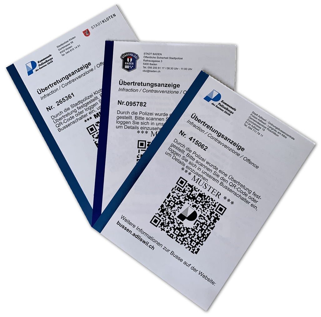 QR Bussenzettel von om computer